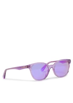 Okulary przeciwsłoneczne Versace 0VK4427U 53734V Lilac Glitter/Grey Mirror Violet ze sklepu eobuwie.pl w kategorii Okulary przeciwsłoneczne damskie - zdjęcie 158927562