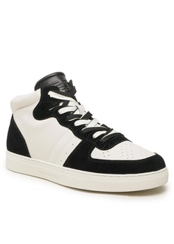 Sneakersy Emporio Armani X4Z119 XN777 N814 Black/Off White ze sklepu eobuwie.pl w kategorii Buty sportowe męskie - zdjęcie 158927621