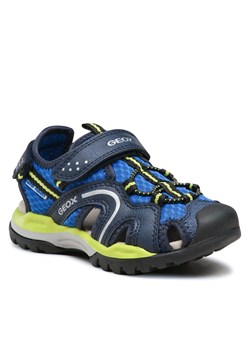 Sandały Geox J Borealis Boy J250RB014MEC4344 S Royal/Lime ze sklepu eobuwie.pl w kategorii Sandały dziecięce - zdjęcie 158927852