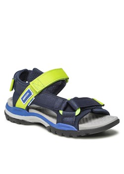 Sandały Geox J Borealis Boy J150RA01511C0479 D Navy/Lime ze sklepu eobuwie.pl w kategorii Sandały dziecięce - zdjęcie 158928152