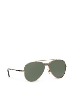 Okulary przeciwsłoneczne Ray-Ban Aviator Titanium 0RB8225 313852 Arista/Green ze sklepu eobuwie.pl w kategorii Okulary przeciwsłoneczne damskie - zdjęcie 158928791