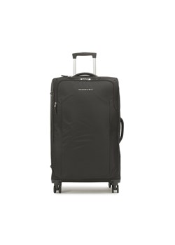 Duża Materiałowa Walizka Mandarina Duck Weekend P10JLV04 Black 651 ze sklepu eobuwie.pl w kategorii Walizki - zdjęcie 158933424
