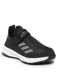Trekkingi adidas Terrex Voyager 21 Slip-On Travel Shoes GW9334 Czarny ze sklepu eobuwie.pl w kategorii Buty trekkingowe dziecięce - zdjęcie 158934944