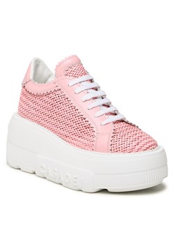 Sneakersy Casadei 2X896U0701HANOI4107 Pink ze sklepu eobuwie.pl w kategorii Trampki damskie - zdjęcie 158941251