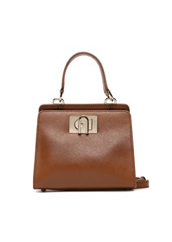 Torebka Furla 1927 WB00677-ARE000-03B00-1-007-20-IT-B Cognac ze sklepu eobuwie.pl w kategorii Kuferki - zdjęcie 158943864