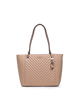 Torebka Guess Noelle (QG) HWQG78 79230 BEI ze sklepu eobuwie.pl w kategorii Torby Shopper bag - zdjęcie 158953462