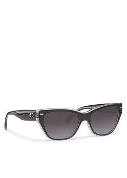 Okulary przeciwsłoneczne Coach 0HC8370U Black / Transparent Grey ze sklepu eobuwie.pl w kategorii Okulary przeciwsłoneczne damskie - zdjęcie 158955754
