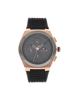 Zegarek Tommy Hilfiger Connor 1791931 Black/Black ze sklepu eobuwie.pl w kategorii Zegarki - zdjęcie 158962104