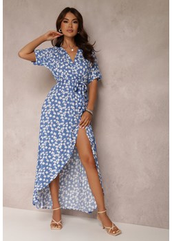 Niebieska Sukienka Euphice ze sklepu Renee odzież w kategorii Sukienki - zdjęcie 158968780