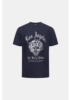 ED HARDY T-shirt - Granatowy - Mężczyzna - L (L) ze sklepu Halfprice w kategorii T-shirty męskie - zdjęcie 158970081