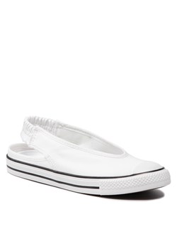 Sandały Converse Ctas Dainty Slingback Slip 572627C White/White/Black ze sklepu eobuwie.pl w kategorii Sandały damskie - zdjęcie 158970274