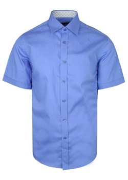 Koszula Wólczanka - Kr. Rękaw - Niebieska - Slim KSKWKOWWLCNve7090sl ze sklepu JegoSzafa.pl w kategorii Koszule męskie - zdjęcie 158978812