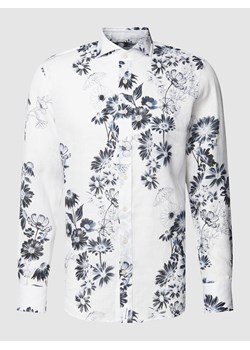 Koszula casualowa o kroju slim fit z kołnierzykiem typu kent model ‘Hugh’ ze sklepu Peek&Cloppenburg  w kategorii Koszule męskie - zdjęcie 159009791