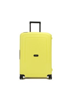 Samsonite Średnia Twarda Walizka S'Cure 49307-1515-1BEU Żółty ze sklepu MODIVO w kategorii Walizki - zdjęcie 159044033