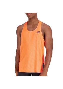 Koszulka New Balance MT23280NDF - pomarańczowa ze sklepu streetstyle24.pl w kategorii T-shirty męskie - zdjęcie 159053180