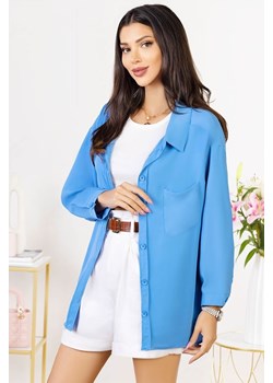 Koszula damska SOPERSA BLUE ze sklepu Ivet Shop w kategorii Koszule damskie - zdjęcie 159053263