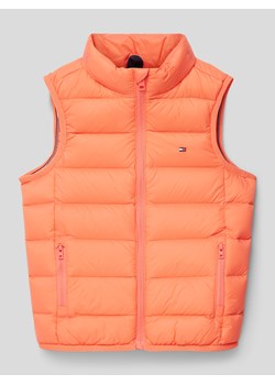 Kamizelka puchowa z wyhaftowanym logo model ‘ESSENTIAL LIGHT DOWN VEST’ ze sklepu Peek&Cloppenburg  w kategorii Kamizelki dziewczęce - zdjęcie 159060884