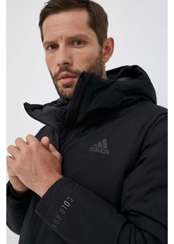 adidas kurtka puchowa męska kolor czarny zimowa HG6017 ze sklepu ANSWEAR.com w kategorii Kurtki męskie - zdjęcie 159066582
