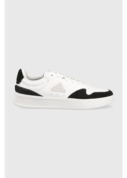 adidas sneakersy skórzane KANTANA kolor biały IG9818 ze sklepu ANSWEAR.com w kategorii Buty sportowe męskie - zdjęcie 159066733