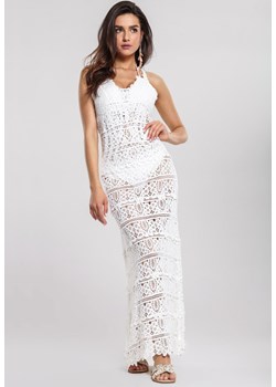Biała Sukienka Well Off ze sklepu Renee odzież w kategorii Sukienki - zdjęcie 159071204