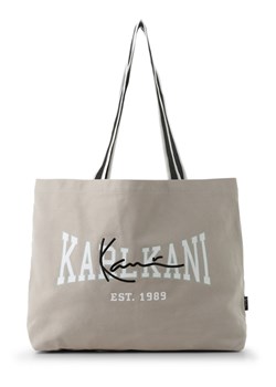 Karl Kani Damska torba shopper Kobiety Bawełna beżowy nadruk ze sklepu vangraaf w kategorii Torby Shopper bag - zdjęcie 159081194