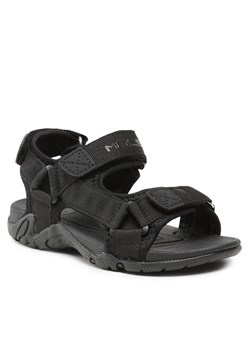 Sandały MOLS Arbonon Jr.Sandal M222311 1001S Black Solid ze sklepu eobuwie.pl w kategorii Sandały dziecięce - zdjęcie 159088052