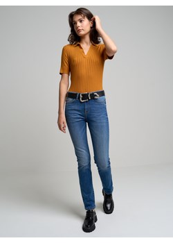 Spodnie jeans damskie Adela Straight 439 ze sklepu Big Star w kategorii Jeansy damskie - zdjęcie 159088821