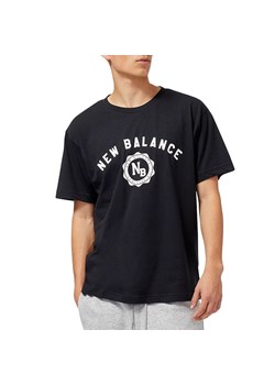 Koszulka New Balance MT31904BK - czarna ze sklepu streetstyle24.pl w kategorii T-shirty męskie - zdjęcie 159092444