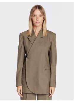 Herskind Marynarka Lilith 4563878 Brązowy Loose Fit ze sklepu MODIVO w kategorii Marynarki damskie - zdjęcie 159099753