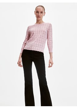 Reserved - Ażurowa bluzka - Różowy ze sklepu Reserved w kategorii Bluzki damskie - zdjęcie 159102182