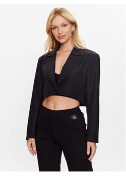 Calvin Klein Jeans Marynarka J20J221728 Czarny Regular Fit ze sklepu MODIVO w kategorii Marynarki damskie - zdjęcie 159103454