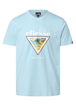 ellesse T-shirt męski Mężczyźni Bawełna jasnoniebieski nadruk ze sklepu vangraaf w kategorii T-shirty męskie - zdjęcie 159104321