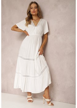 Biała Sukienka Ilythyrra ze sklepu Renee odzież w kategorii Sukienki - zdjęcie 159112420