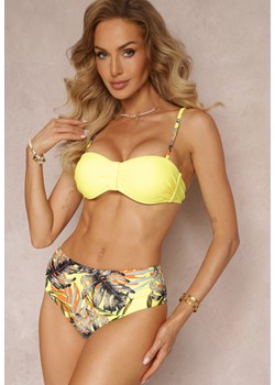 Żółte Bikini z Wiązaniem na Plecach Yesmine ze sklepu Renee odzież w kategorii Stroje kąpielowe - zdjęcie 159133704