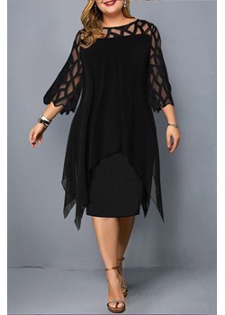 Sukienka MAXILARA BLACK ze sklepu Ivet Shop w kategorii Sukienki - zdjęcie 159153643