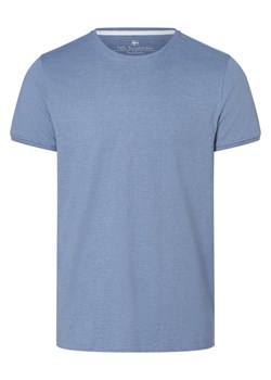 Nils Sundström T-shirt męski Mężczyźni niebieski marmurkowy ze sklepu vangraaf w kategorii T-shirty męskie - zdjęcie 159168514
