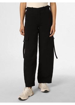 Drykorn Spodnie  Kobiety czarny jednolity ze sklepu vangraaf w kategorii Spodnie damskie - zdjęcie 159168533