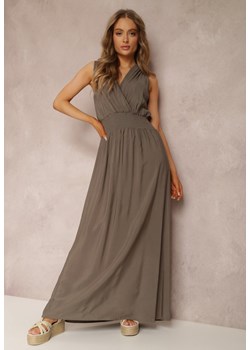Ciemnozielona Sukienka Thesarpia ze sklepu Renee odzież w kategorii Sukienki - zdjęcie 159171941