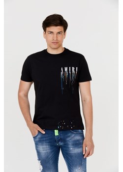 AMIRI - T-shirt czarny ze sklepu outfit.pl w kategorii T-shirty męskie - zdjęcie 159175224