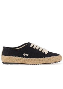 Buty Emu Australia Agonis Organic W12883BLAK - czarne ze sklepu streetstyle24.pl w kategorii Espadryle damskie - zdjęcie 159182224