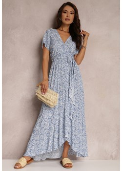 Niebieska Sukienka Holm ze sklepu Renee odzież w kategorii Sukienki - zdjęcie 159191430