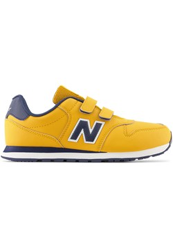 Buty dziecięce New Balance GV500VG1 – żółte ze sklepu New Balance Poland w kategorii Buty sportowe dziecięce - zdjęcie 159192054