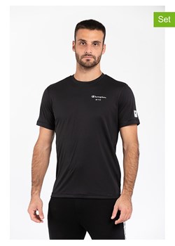 Champion Koszulki (2 pary) w kolorze szarym i czarnym ze sklepu Limango Polska w kategorii T-shirty męskie - zdjęcie 159192682