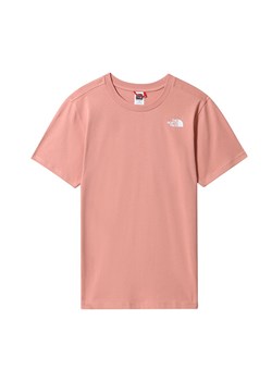 Koszulka The North Face Redbox 0A4M5QHCZ1 - różowa ze sklepu streetstyle24.pl w kategorii Bluzki damskie - zdjęcie 159209940