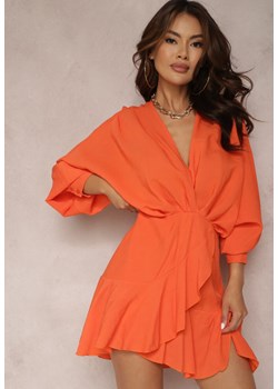 Pomarańczowa Sukienka Barbeina ze sklepu Renee odzież w kategorii Sukienki - zdjęcie 159216983