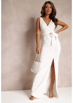 Biała Sukienka Alphophe ze sklepu Renee odzież w kategorii Sukienki - zdjęcie 159227731