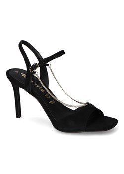 Sandały Tamaris 1-28004-20/001 Czarne zamsz ze sklepu Arturo-obuwie w kategorii Sandały damskie - zdjęcie 159230594