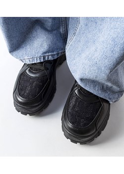 Czarne masywne sneakersy Brunswick ze sklepu gemre w kategorii Półbuty damskie - zdjęcie 159256040