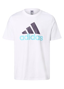 adidas Sportswear T-shirt męski Mężczyźni Bawełna biały nadruk ze sklepu vangraaf w kategorii T-shirty męskie - zdjęcie 159317980