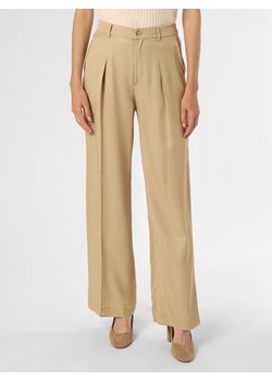 Lauren Ralph Lauren Spodnie Kobiety wiskoza beżowy jednolity ze sklepu vangraaf w kategorii Spodnie damskie - zdjęcie 159318100
